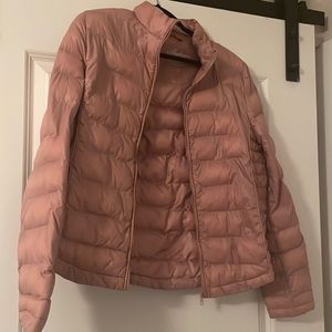 Ambiance Pink Puffer Jacket. Size L